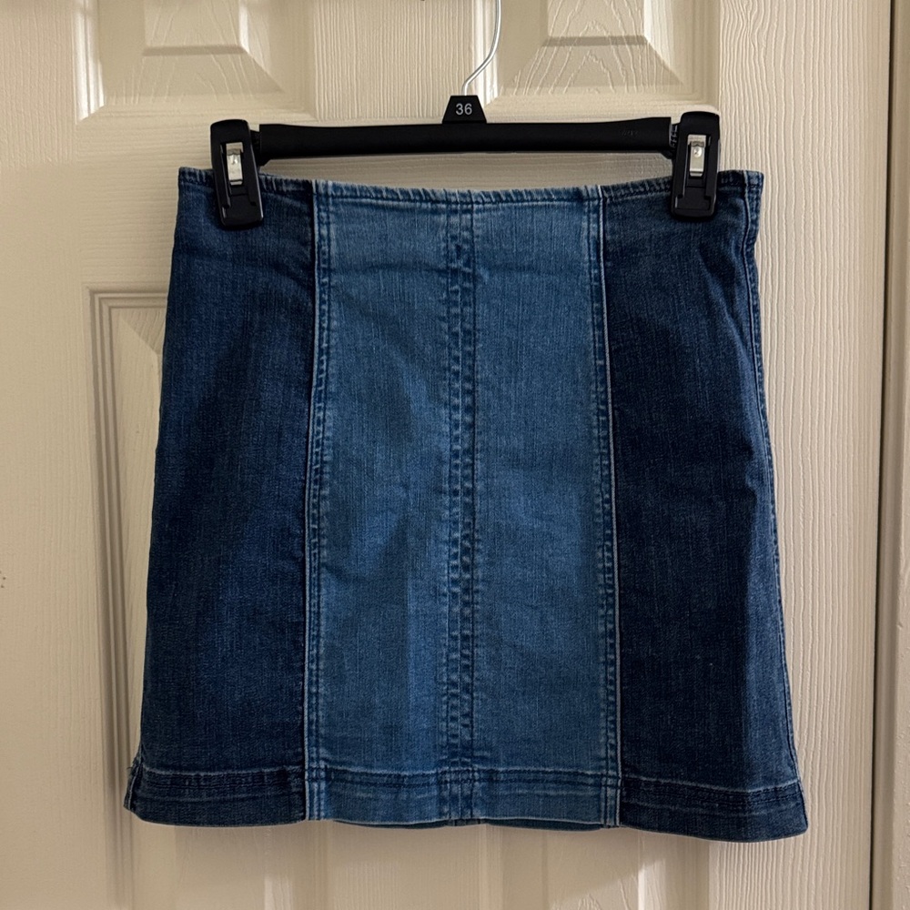 Double Jean pacsun skirt